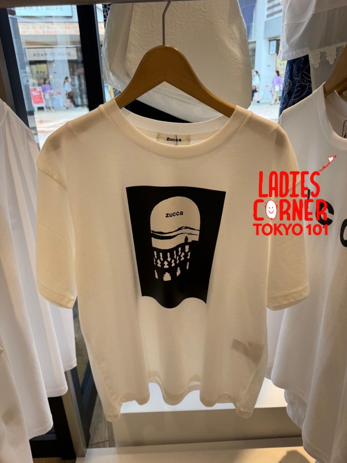 Zucca  S Window T / T-shirt