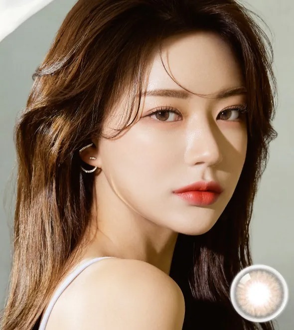 OLOLA Dazzling 1 Day Rosie Hazel 棕色｜日拋彩妝隱形眼鏡｜每盒10片