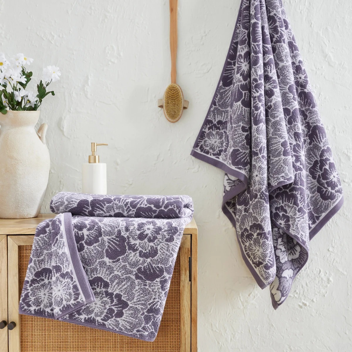 【現貨】Floral Bath G071516 毛巾2條裝