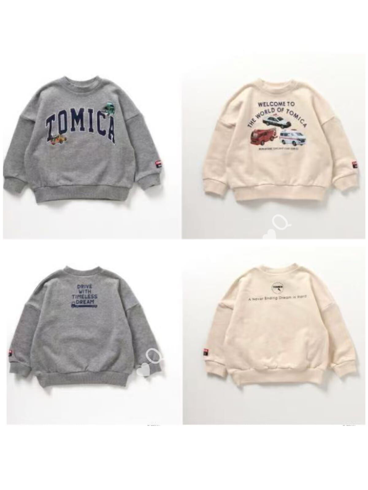 日單Tomica毛圈衛衣