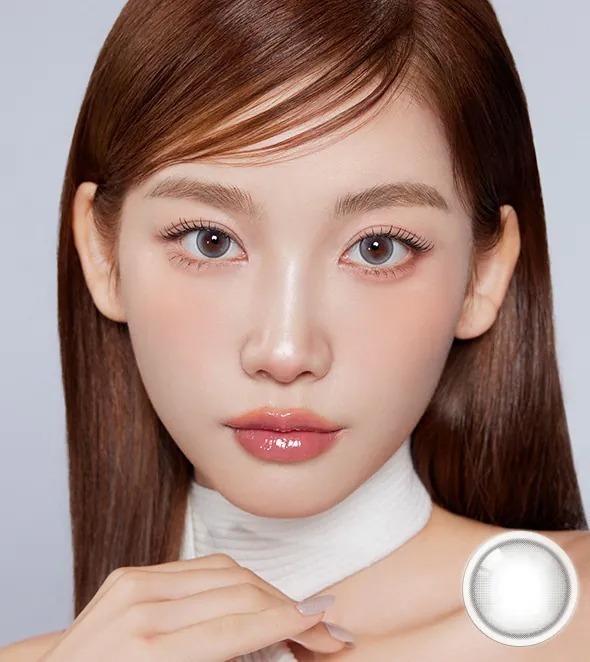 OLOLA Modish 1 Month Gray｜月拋彩妝隱形眼鏡｜每盒1片