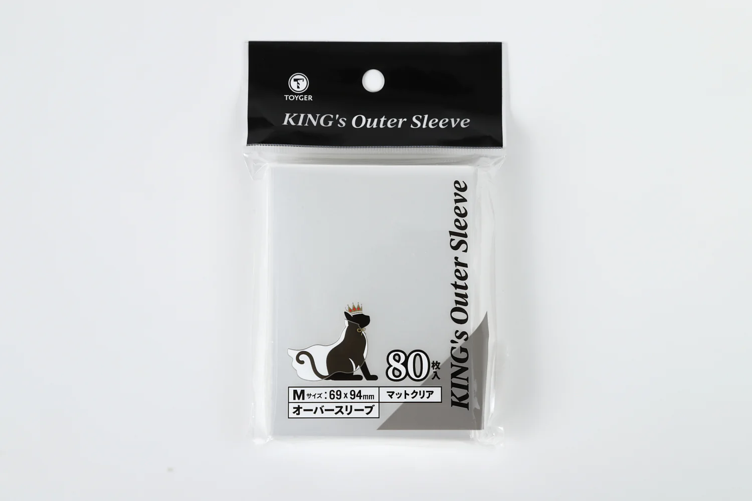Toyger KING's Outer Sleeve Matte Clear M Size