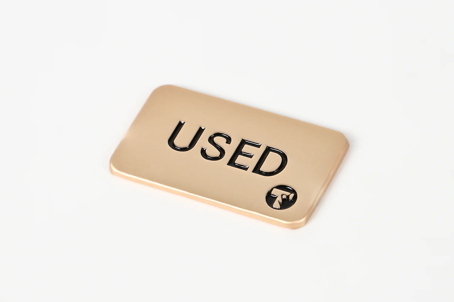 TOYGER對戰用小物 - USED牌 Premium (金屬製) 金色