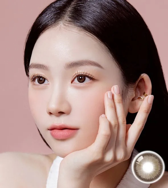 OLOLA Muted 1 Month Choco｜月拋彩妝隱形眼鏡｜每盒1片