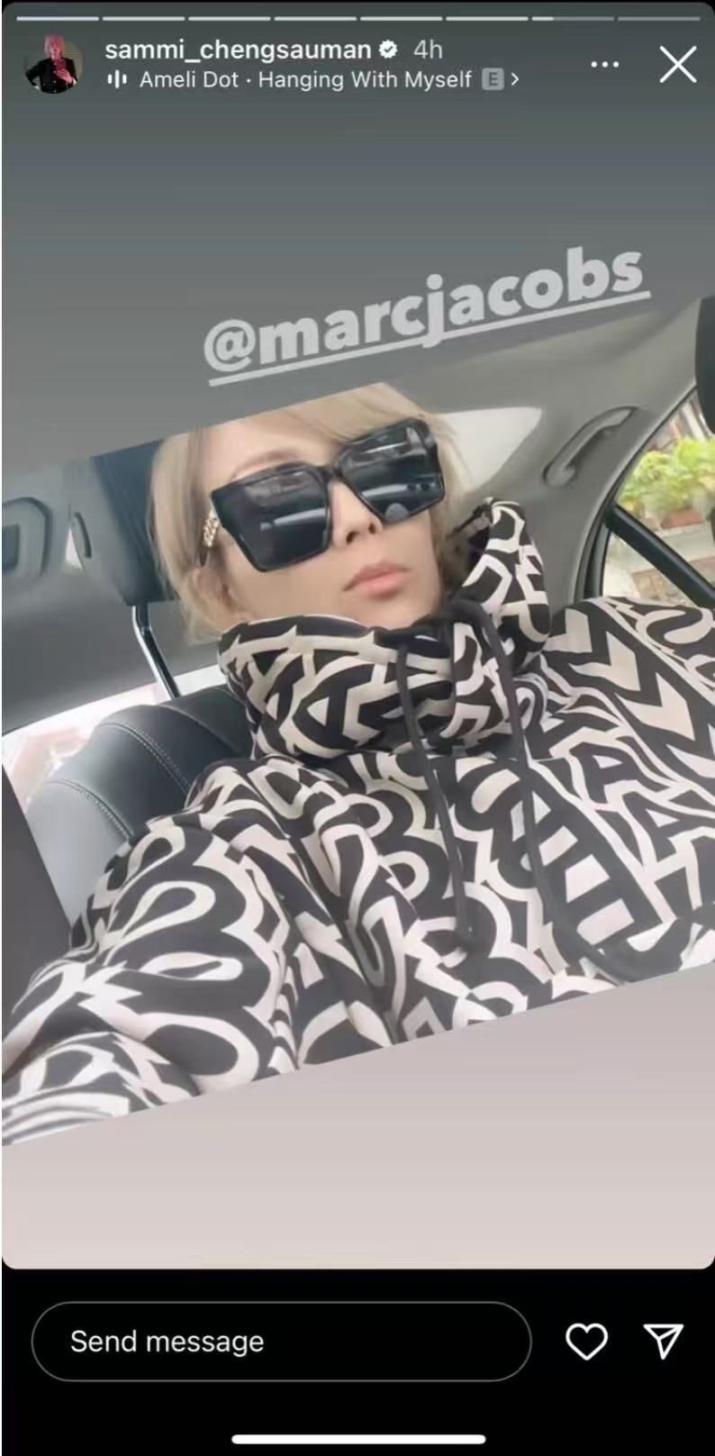 【韓國預購】Marc Jacobs G0715100 明星同款衛衣