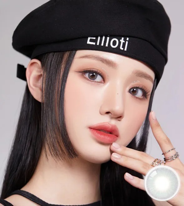 OLOLA Blow 1 Month Midnight Gray｜月拋彩妝隱形眼鏡｜每盒1片