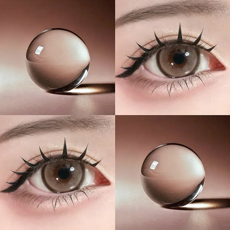 [15.0mm加大版] Honey Kiss 1 Day Chulun Candy Chocolate Gray｜日拋彩妝隱形眼鏡｜每盒10片