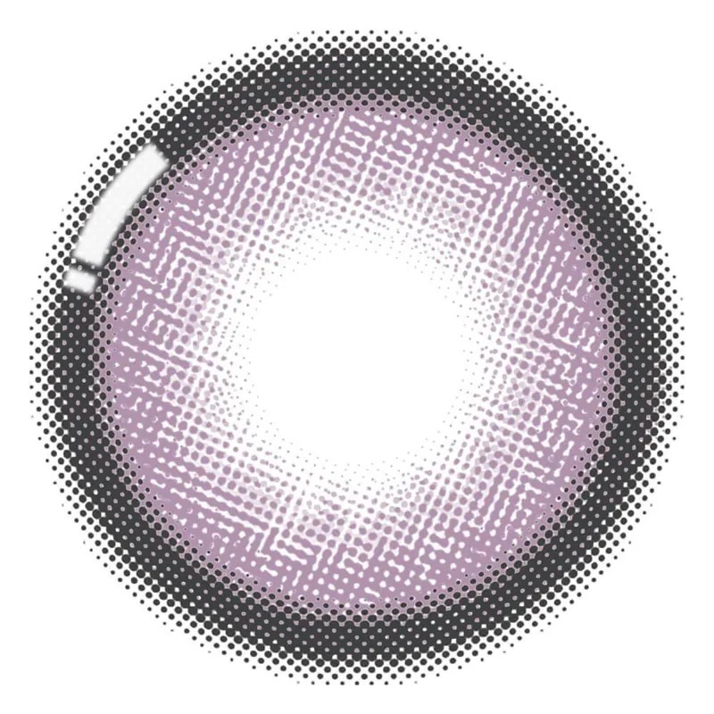 Honey Kiss 1 Day Chulun Mist Purple｜日拋彩妝隱形眼鏡｜每盒10片