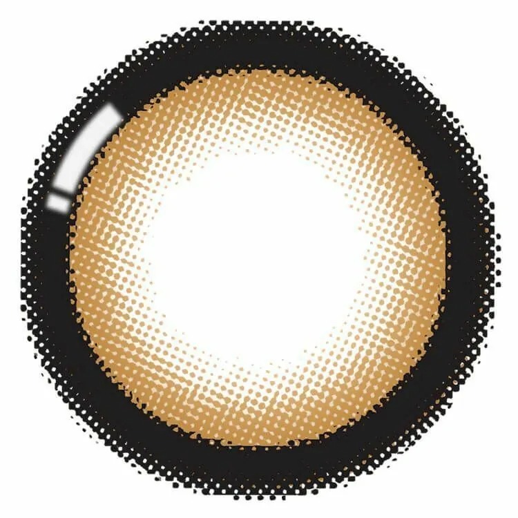 Honey Kiss 1 Day Chulun Brown｜日拋彩妝隱形眼鏡｜每盒10片