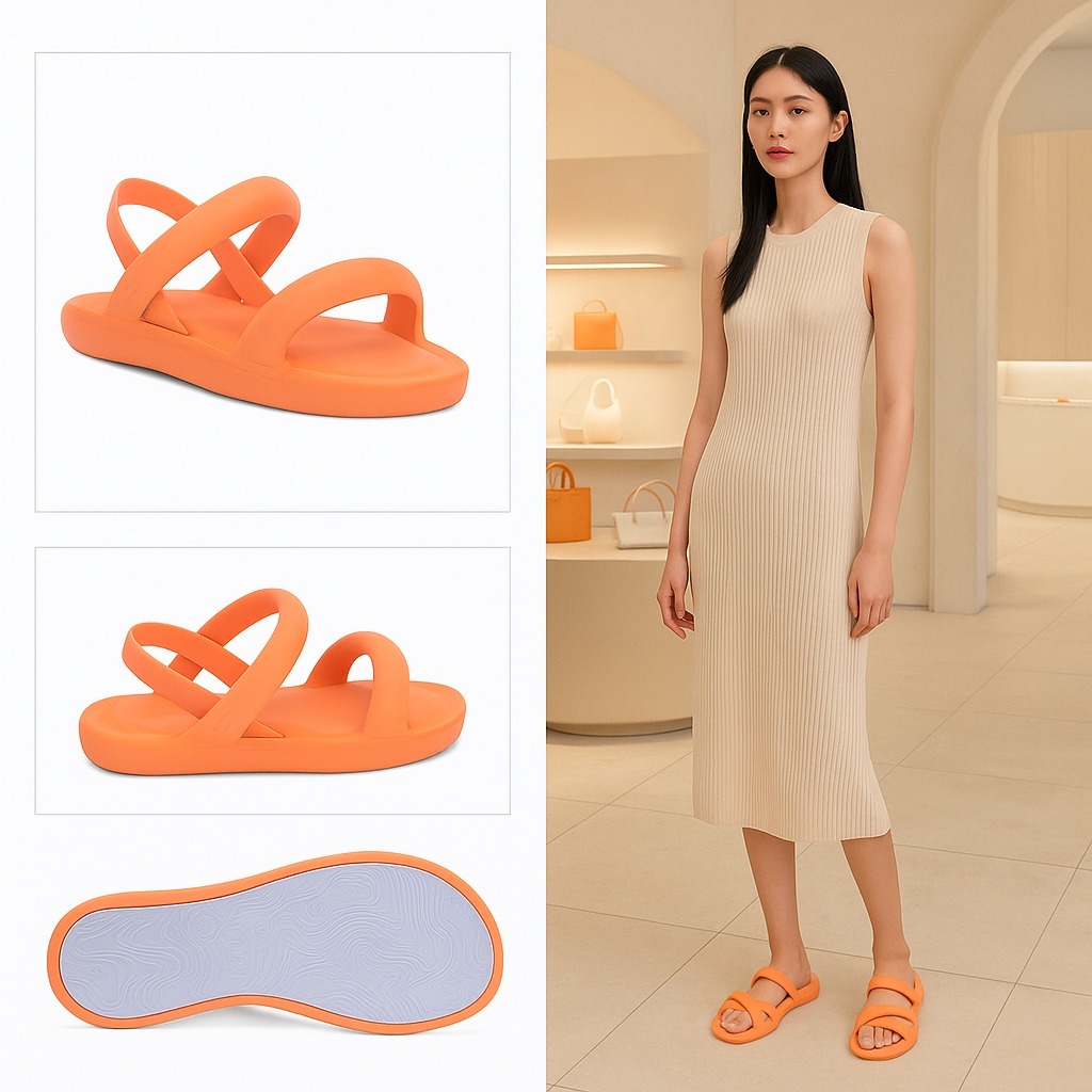 【預購】MELISSA Brazil Free G071528 女裝涼鞋 (橙色)