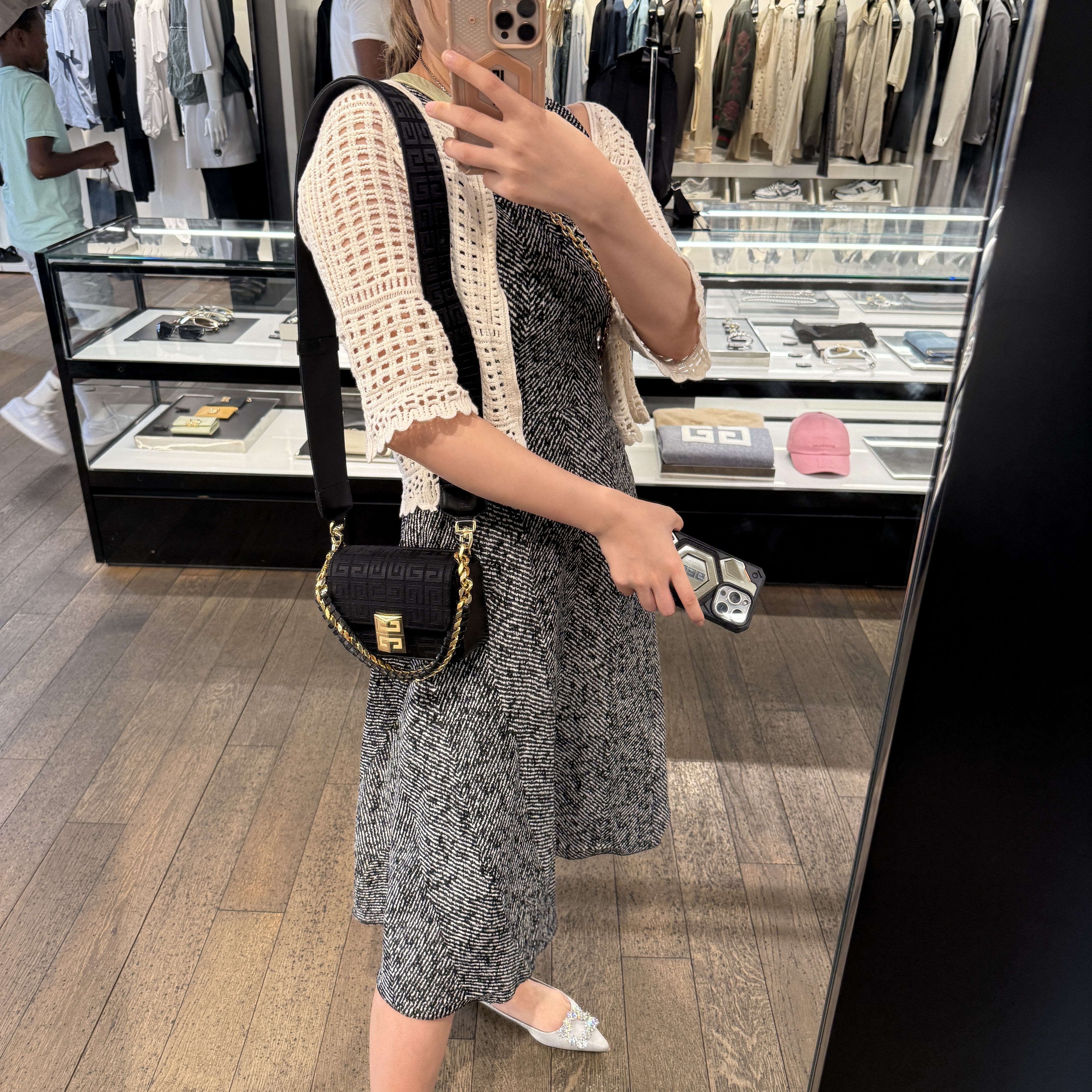 Givenchy 4G Small Chain Bag Black