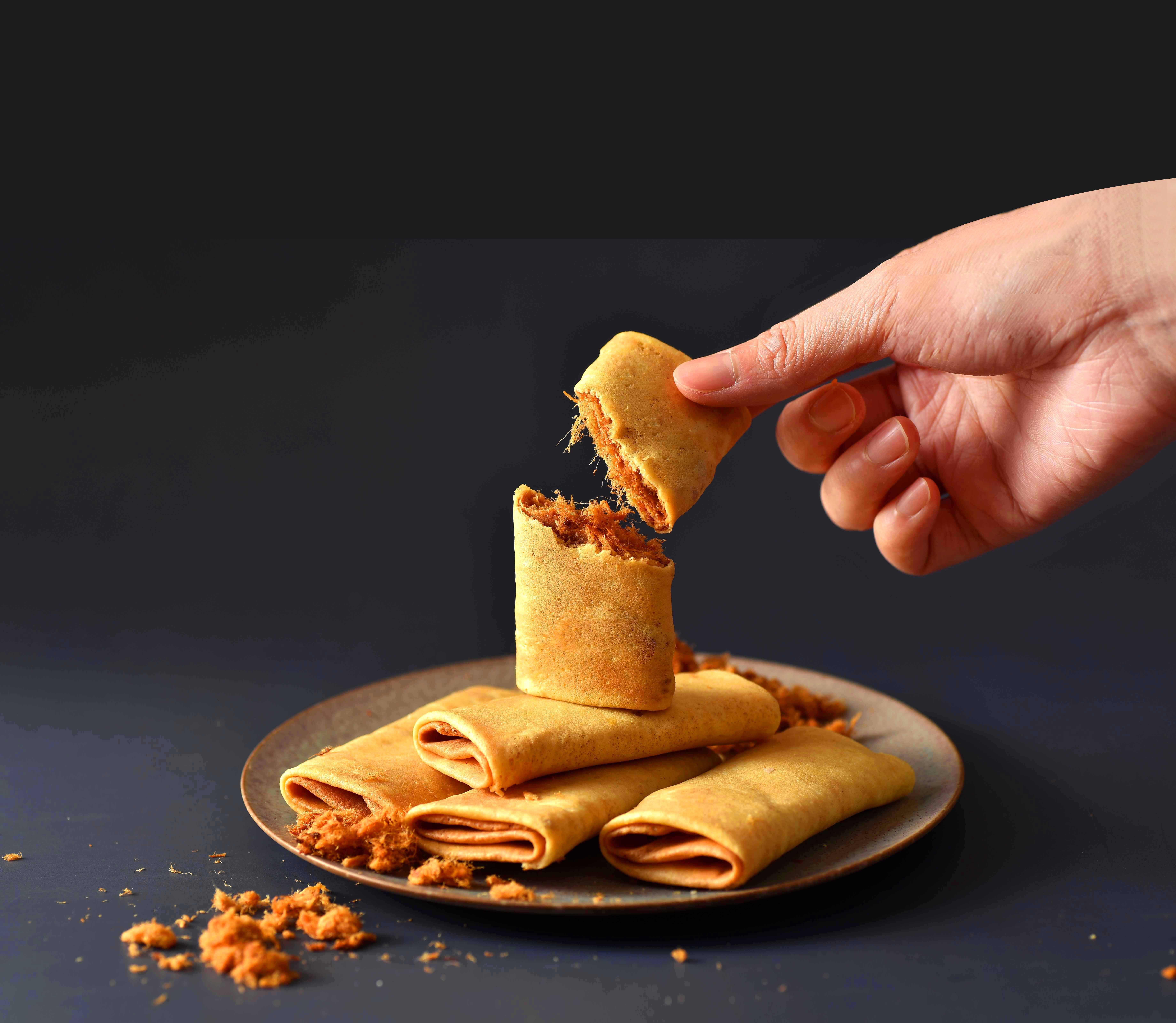 文山院｜《中秋限定》三統食品 酥脆肉鬆捲