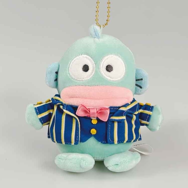 日本 Sanrio Hangyodon 水怪 40周年 公仔匙扣套裝