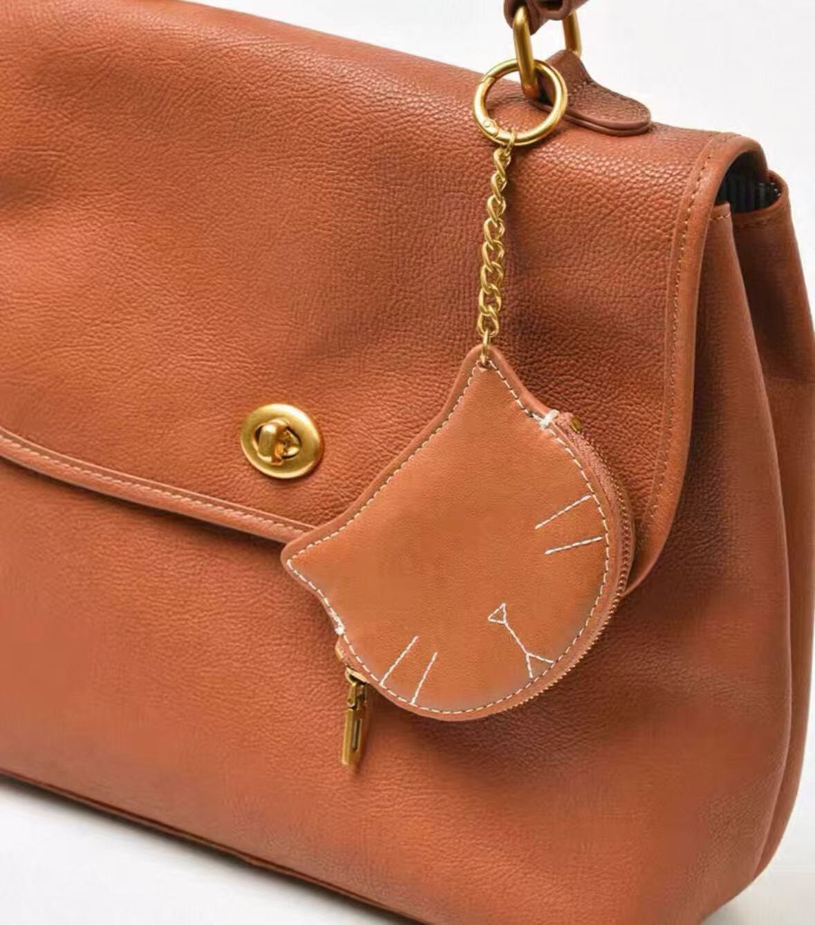 【6888-超Q貓咪零錢包吊飾】