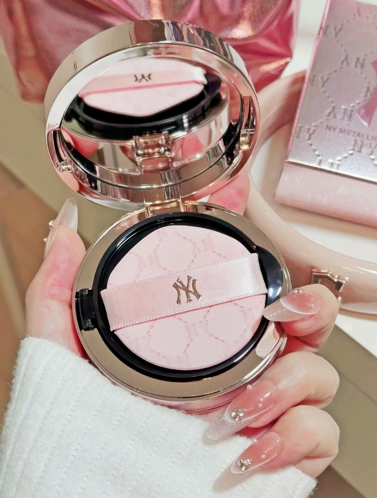 MLB 鎏金粉 極霧千金氣墊