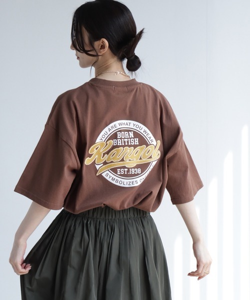 #現貨 日本限定 KANGOL 圓環手寫字體 印花短踢 七色