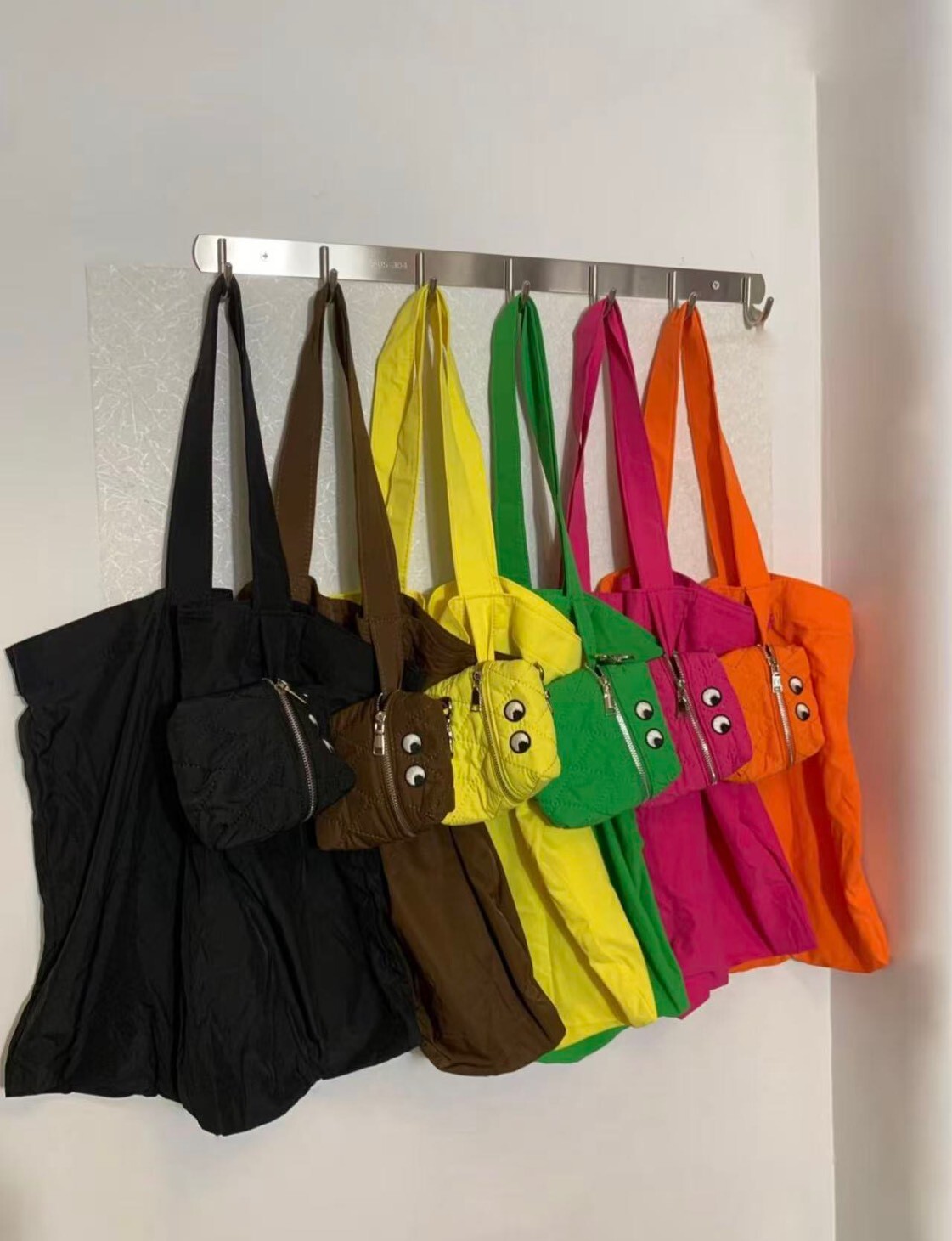 【2396-韓版ins眼睛購物袋🛍️】