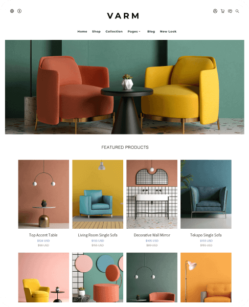 SHOPLINE 商店版型