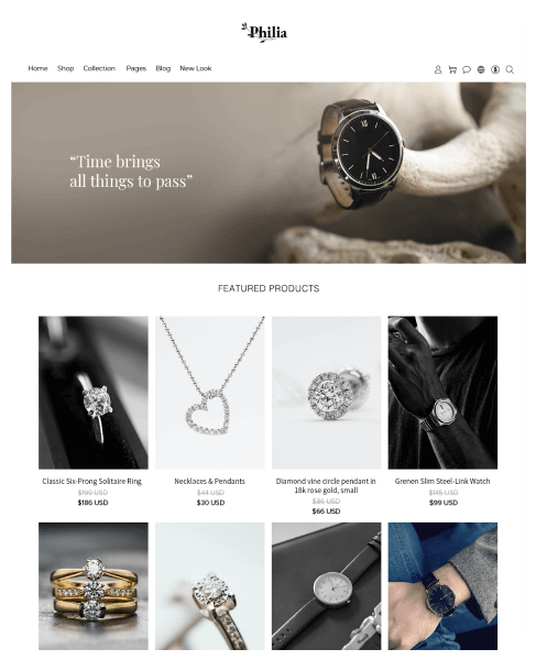 SHOPLINE 商店版型