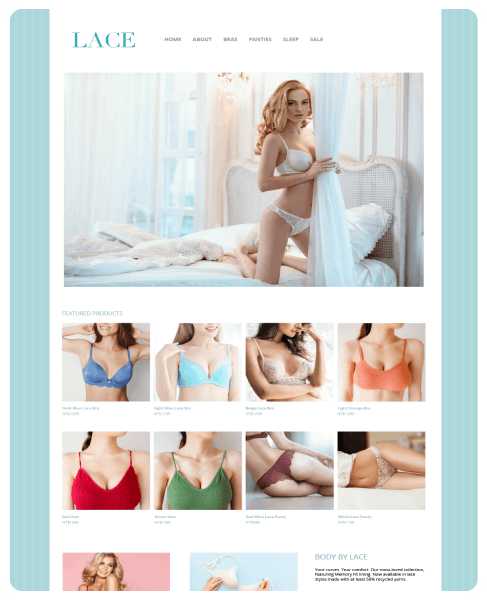 SHOPLINE 商店版型