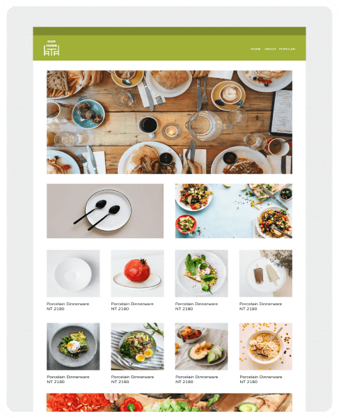 SHOPLINE 商店版型