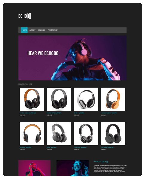 SHOPLINE 商店版型