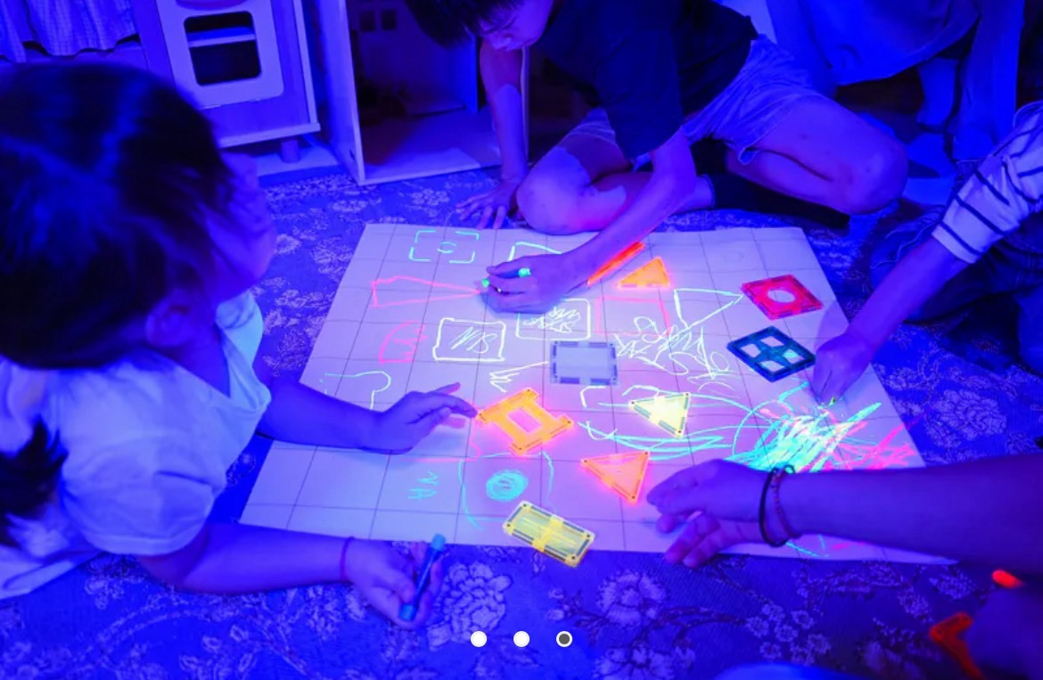 MNTL磁力片-神奇魔幻紫光燈