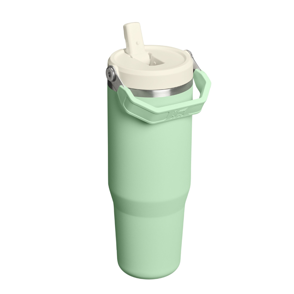STANLEY 經典系列 IceFlow 手提吸管杯2.0 0.88L /  開心果綠