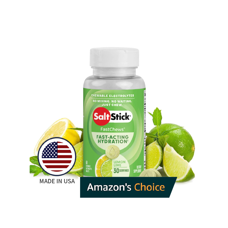 SaltStick 口含錠 – 檸檬口味 (60入裝)