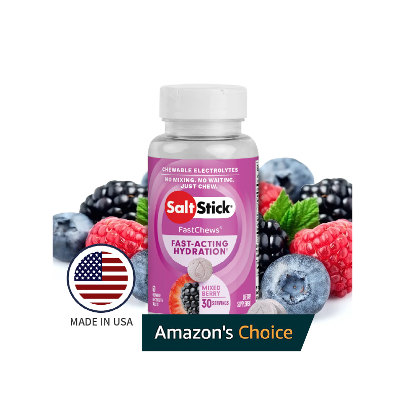 SaltStick 口含錠 – 綜合莓果 (60入裝)