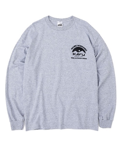 KAVU 日版 Seattle LS Tee #19823031 ( 033 Sports Grey )