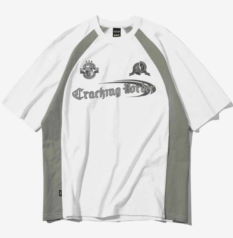 CPGN STUDIO / Cracking Reglan Short T-shirt / White /   JUL25