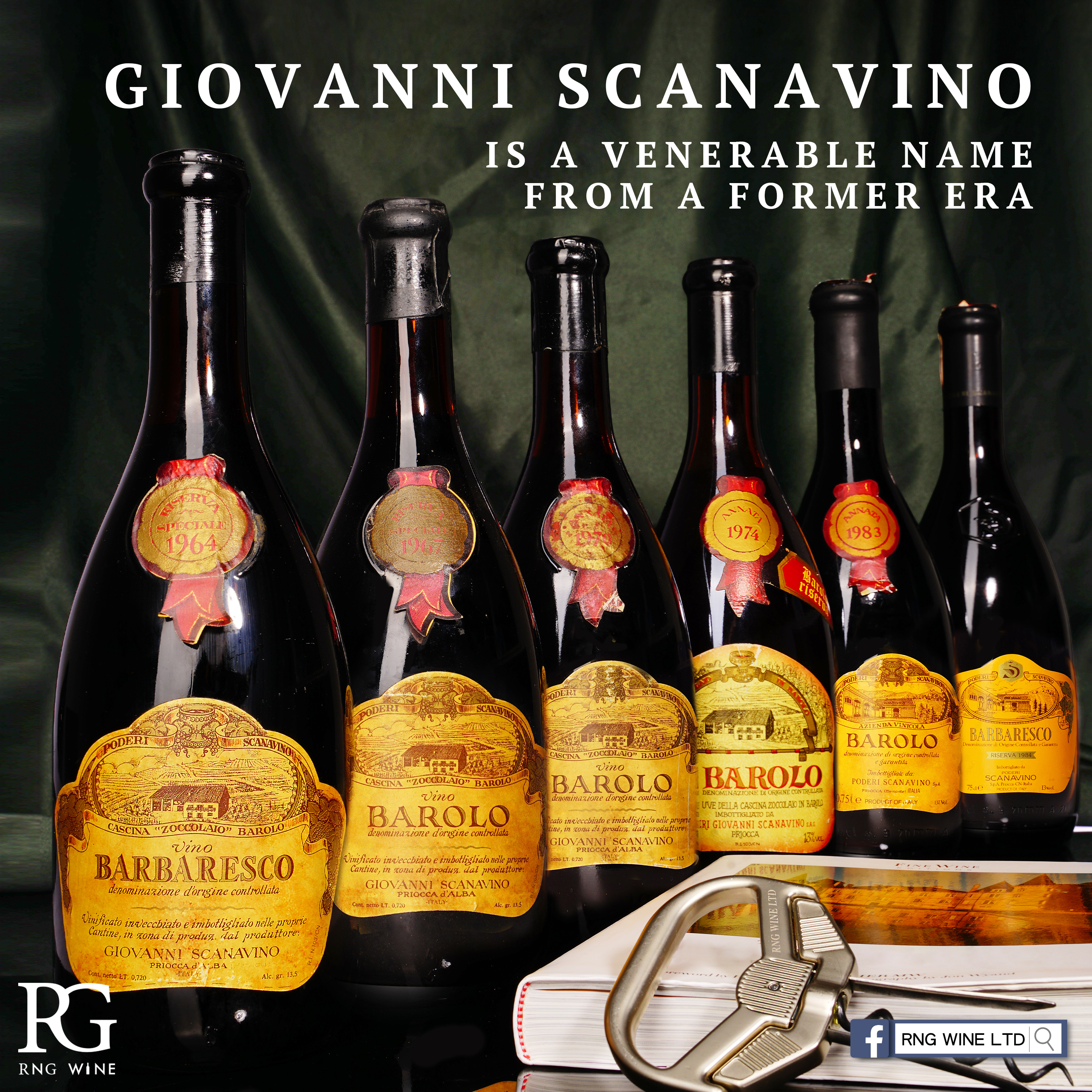 Scanavino Giovanni Barbaresco Riserva Speciale 1964