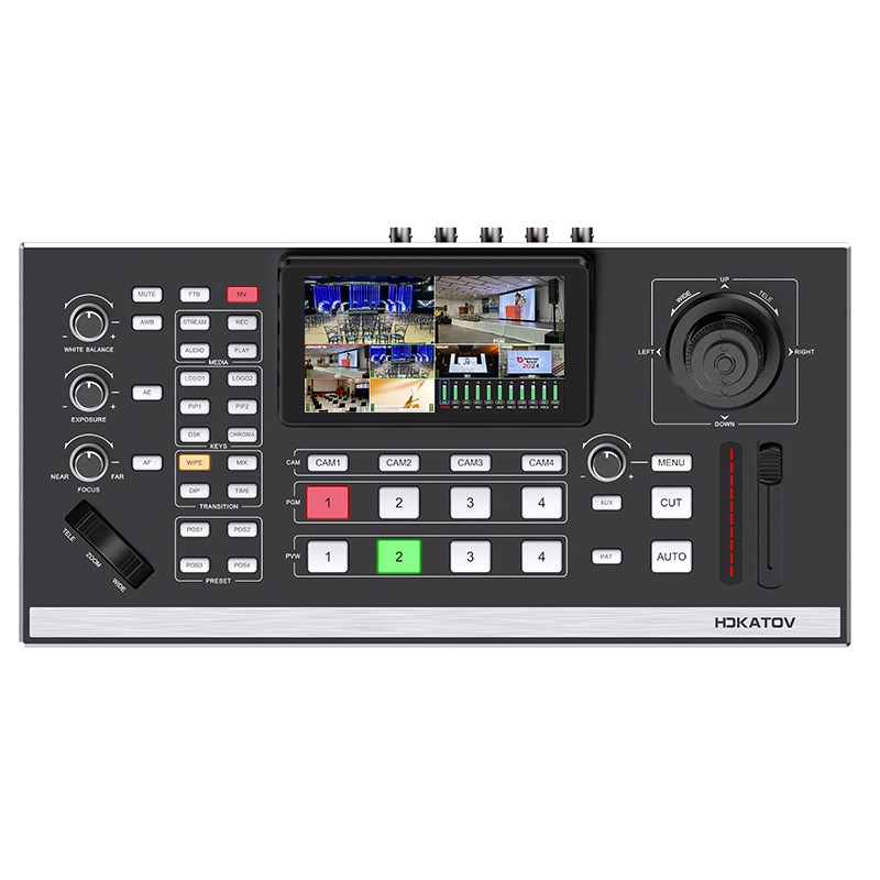 Kato Vision KTKD52 4通道 SDI / 4 通道視訊切換器 配備IP 切換器 PTZ 攝影機控制器