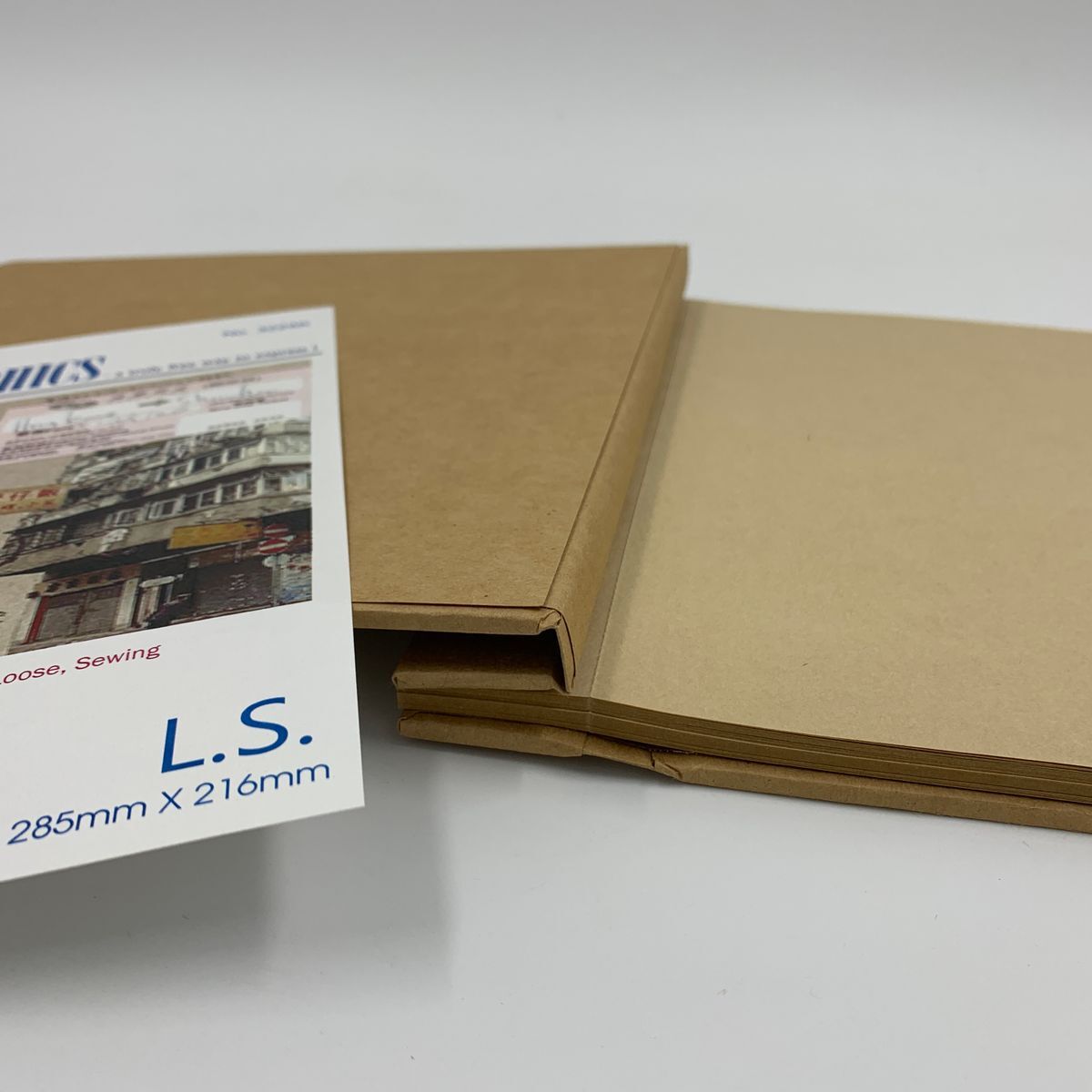 #3225K-R 活頁針線繪圖補充頁(牛皮紙) 1套 圖畫簿頁