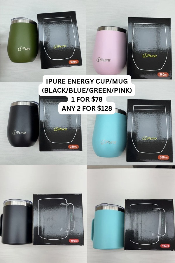 (PO) 1 IPURE ENERGY CUP - PINK