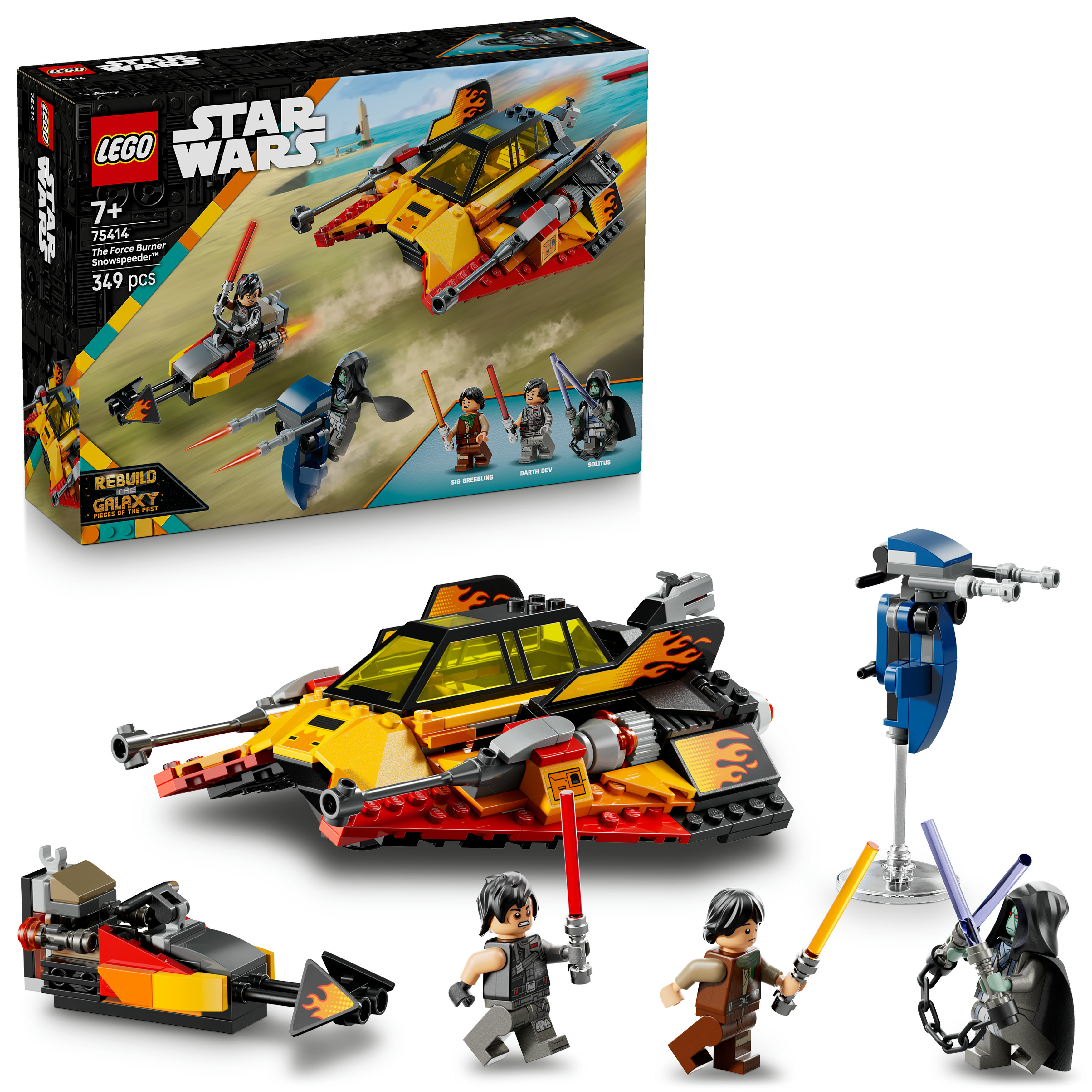 75414 The Force Burner Snowspeeder™