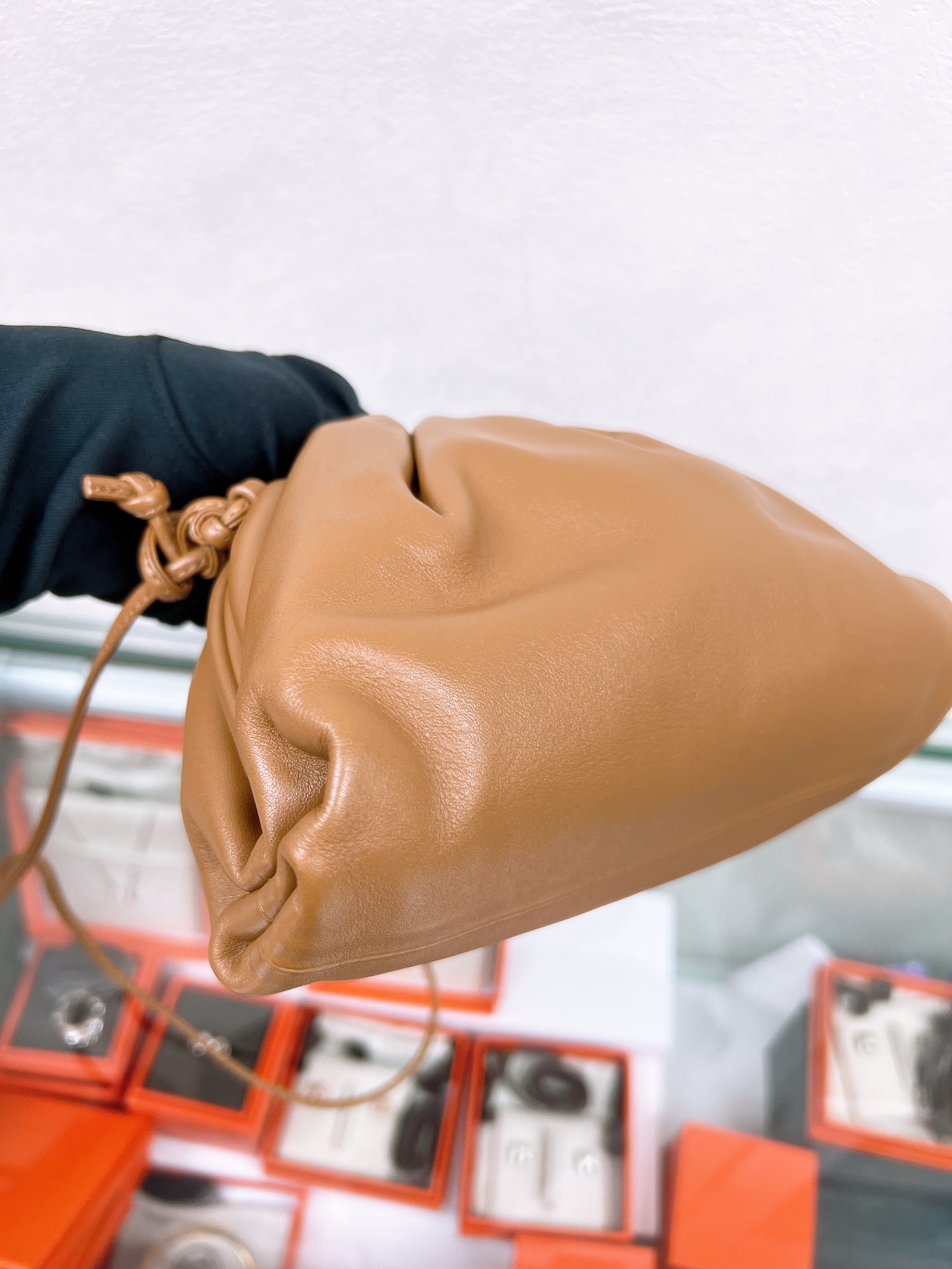 Bv pouch mini caramel