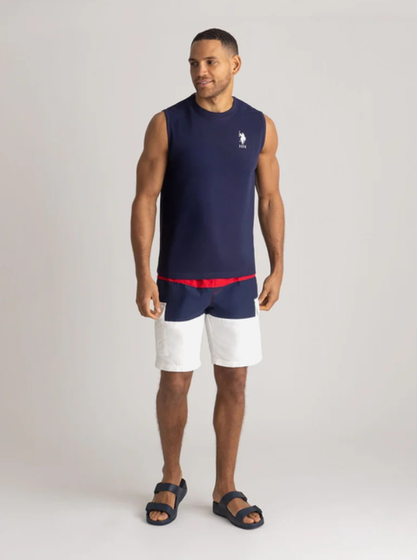 【現貨】U.S. POLO ASSN LL071604 男裝背心(深藍色)(11D775-0400A)