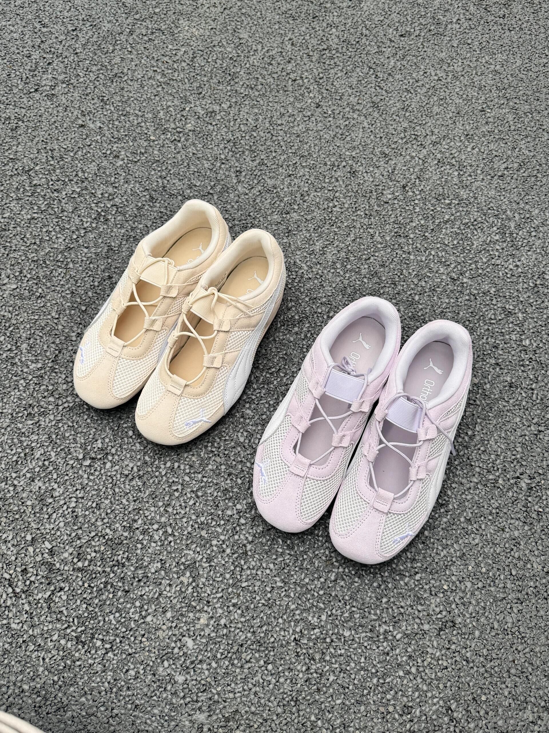 Puma Speedcat Go 奶杏色 紫白色 賽車鞋 芭蕾舞鞋 涼鞋 休閒 麂皮 女鞋 403589-03 403589-04/預購