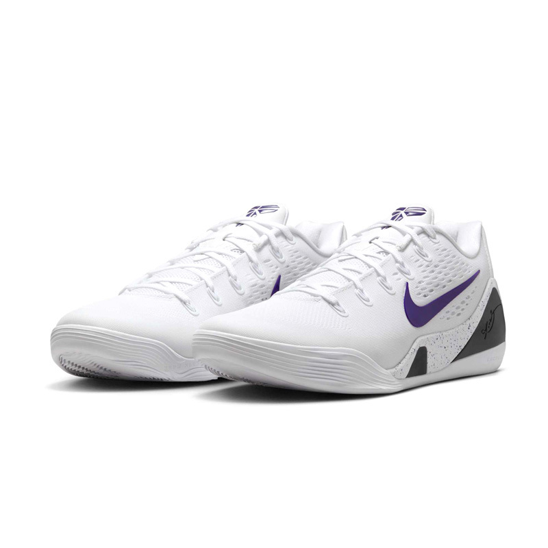 Nike Kobe 9 Low Protro "White Purple" 白紫 黑曼巴 籃球鞋 男款 IH1401-100 [台灣現貨]