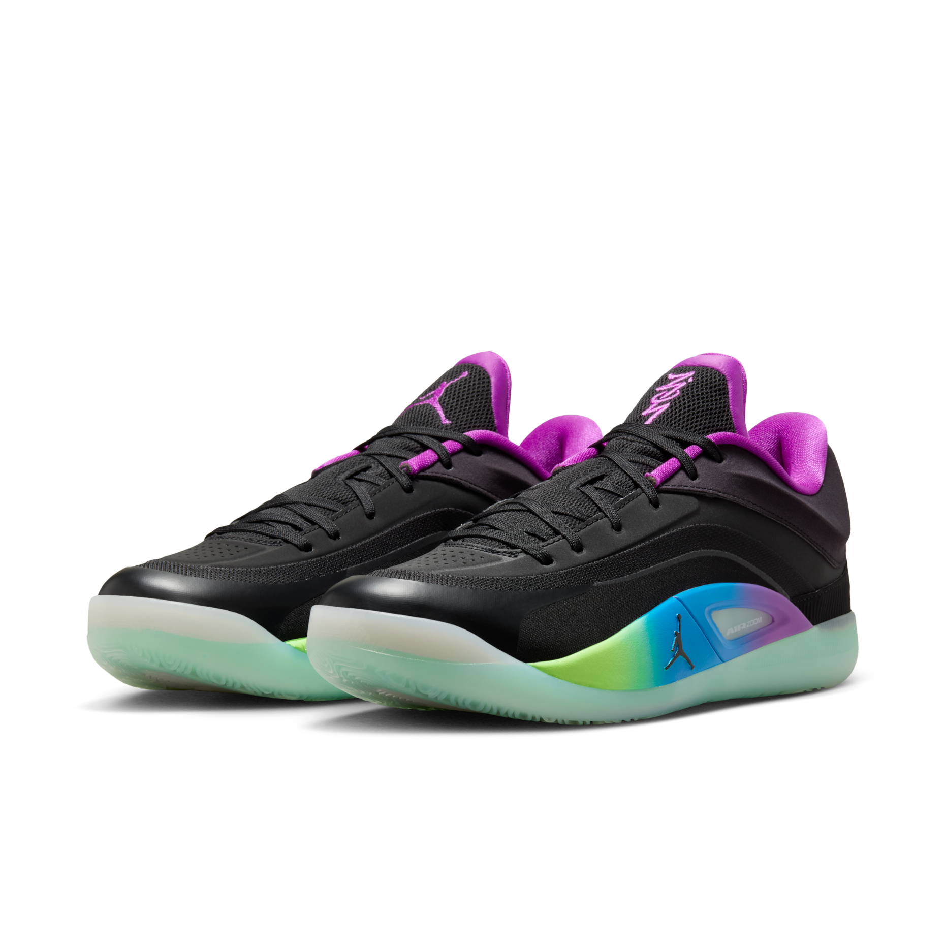 男鞋 NIKE JORDAN ZION 4 PF 'Noah' 黑彩 錫安 胖虎 漸層 果凍底 實戰鞋 籃球鞋【FD0591-401】