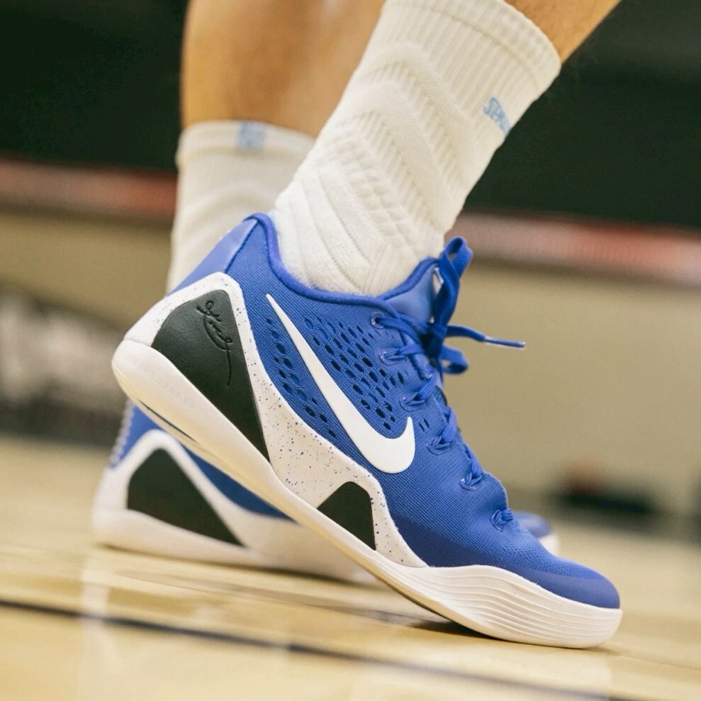 Nike Kobe 9 Elite Low EM Protro 皇家藍白/白紫IH1401-100/400