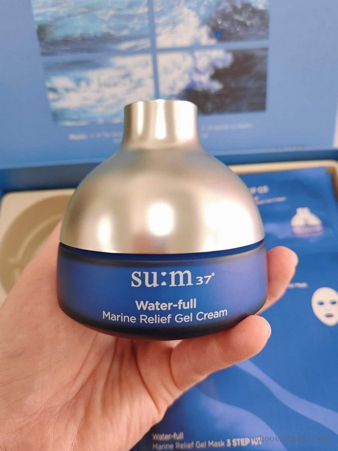 【韓國預購】YKR071601 SU:M37° 深海補濕鎮靜啫喱面霜 (20ml*2個裝)