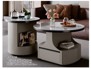 升降小茶几（圓形｜CT836-A）