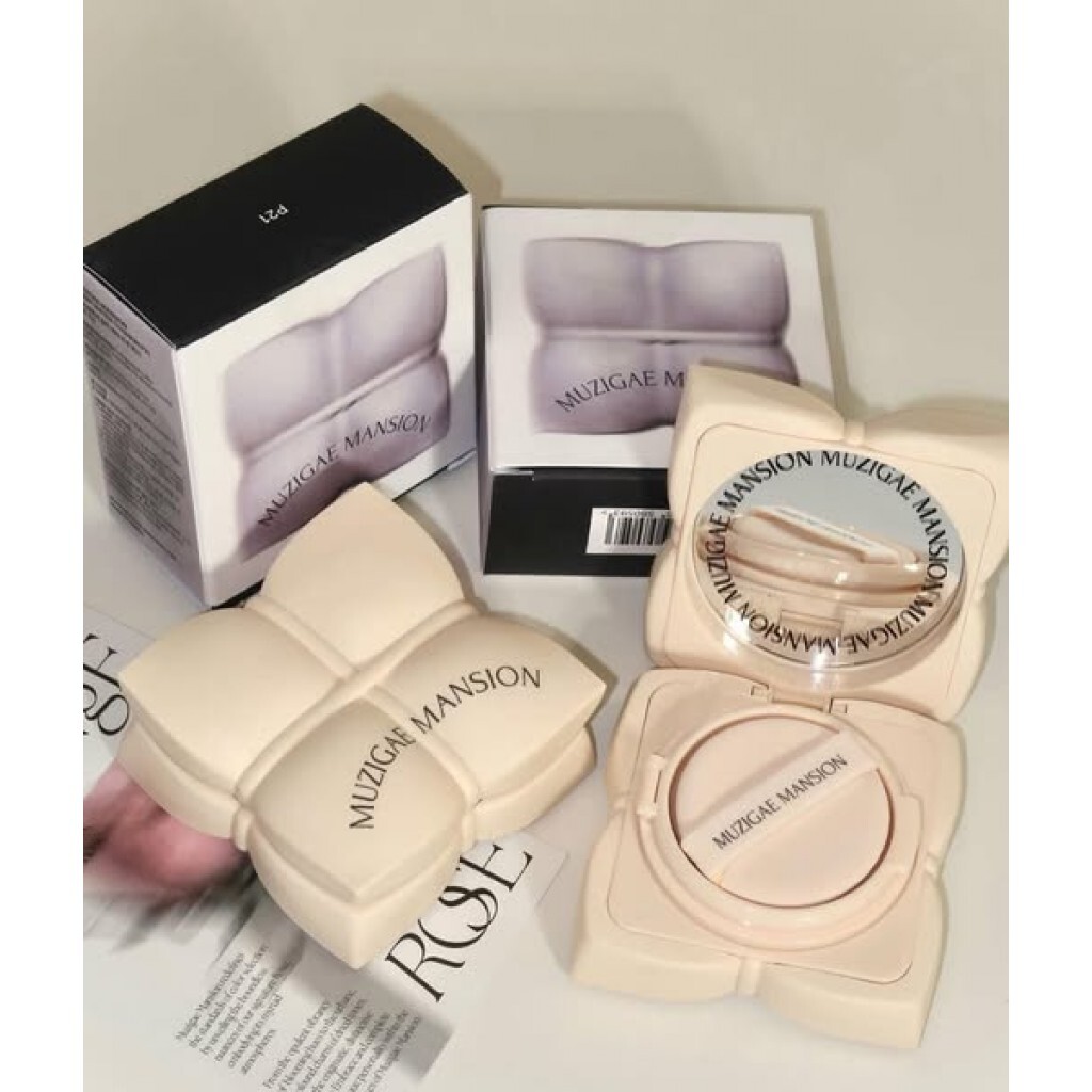 韓國 Muzigae Mansion 美肌綁繩持久水光氣墊粉餅 15g