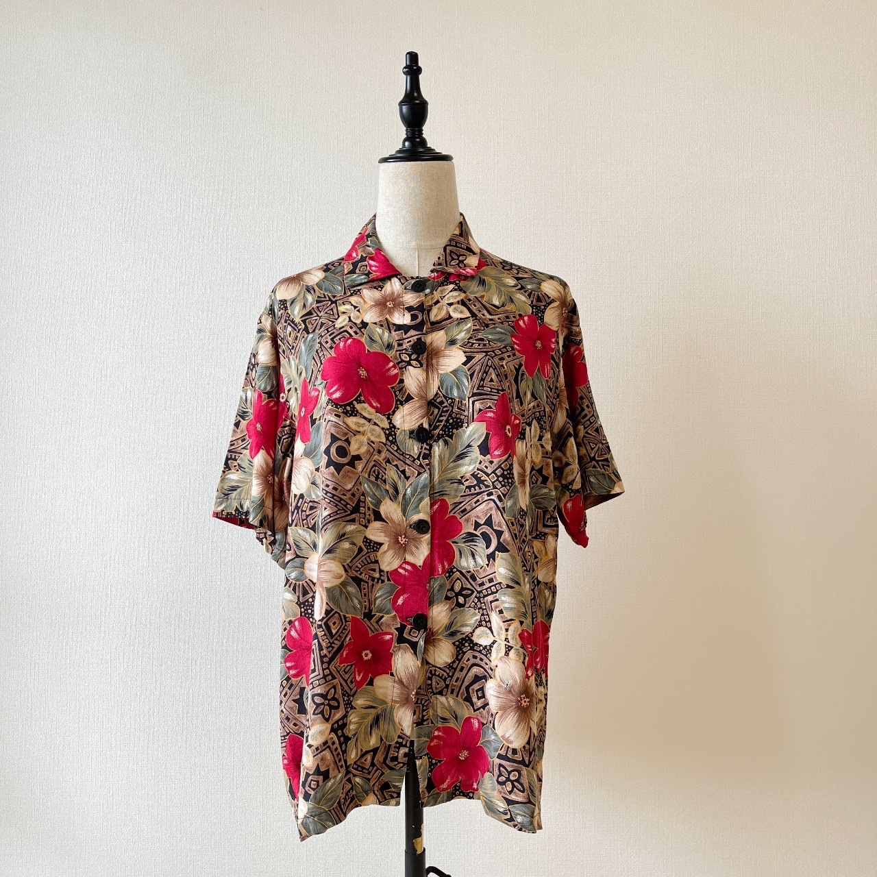 夏威夷大花古著上衣