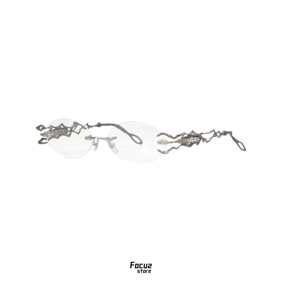 【Focus Store】預購 NRVSS 无芭洲 TOGURO M2/OVAL / CHROME 無框眼鏡