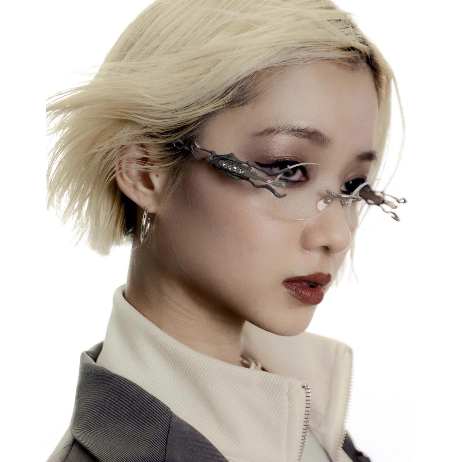 【Focus Store】預購 NRVSS 无芭洲 TOGURO M2/OVAL / CHROME 無框眼鏡