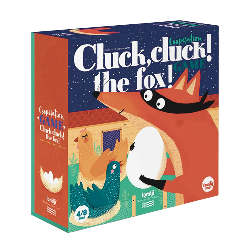 (預購3/31)西班牙Londji 狐狸偷雞蛋遊戲